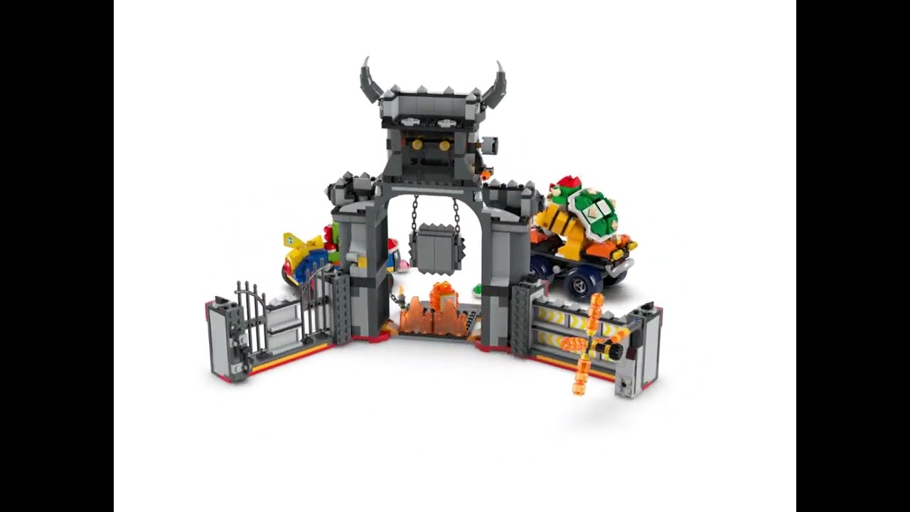 LEGO Super Mario Mario Kart Bowser’s Castle Construction Set 72039
