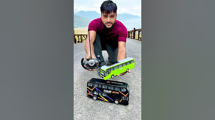 Double Decker Remote Control Bus and RC Bus