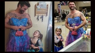 Uncle Dresses As Cinderella For Niece...Goes Viral