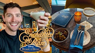 Enchanted Rose Lounge Tour & Review | Beauty & The Beast Bar at Disney World 2023