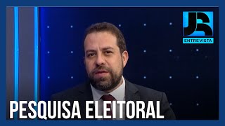 JR Entrevista: Boulos diz que, se eleito, convidará Lula e Tarcísio para discutir segurança em SP