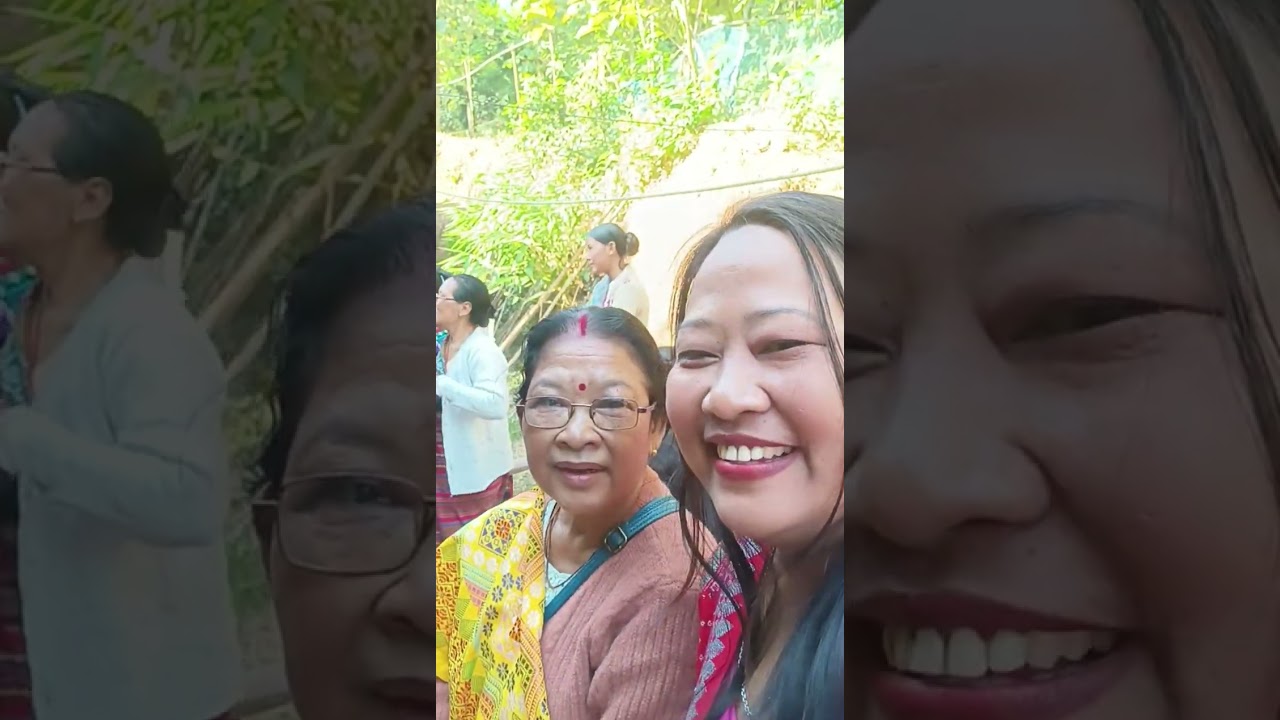 Kalyan Ashram program Hajong cultural dance 