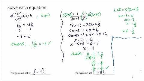 Solving Rational Equations Part 1 12 5 1