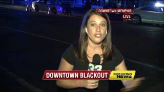 Downtown Memphis blackout shuts down Beale Street