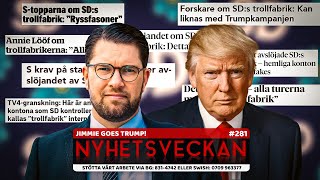 Ingrid & Maria: Nyhetsveckan 281 - Jimmie goes Trump!, mordförsök, vållande till annans död