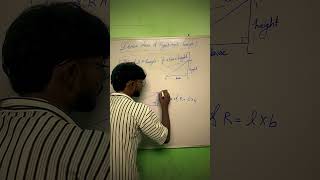 Derives formula of Triangle #mathstricks #basicproblems #education #mathematicclass10 #short