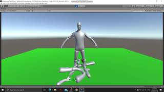Unity AAA looking Indie Game Dimensional Shift Dismembering System Teaser