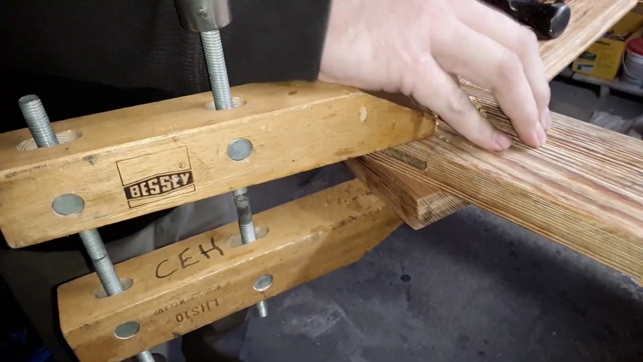 Peg installation / Open Mortise & Tenon YouTube