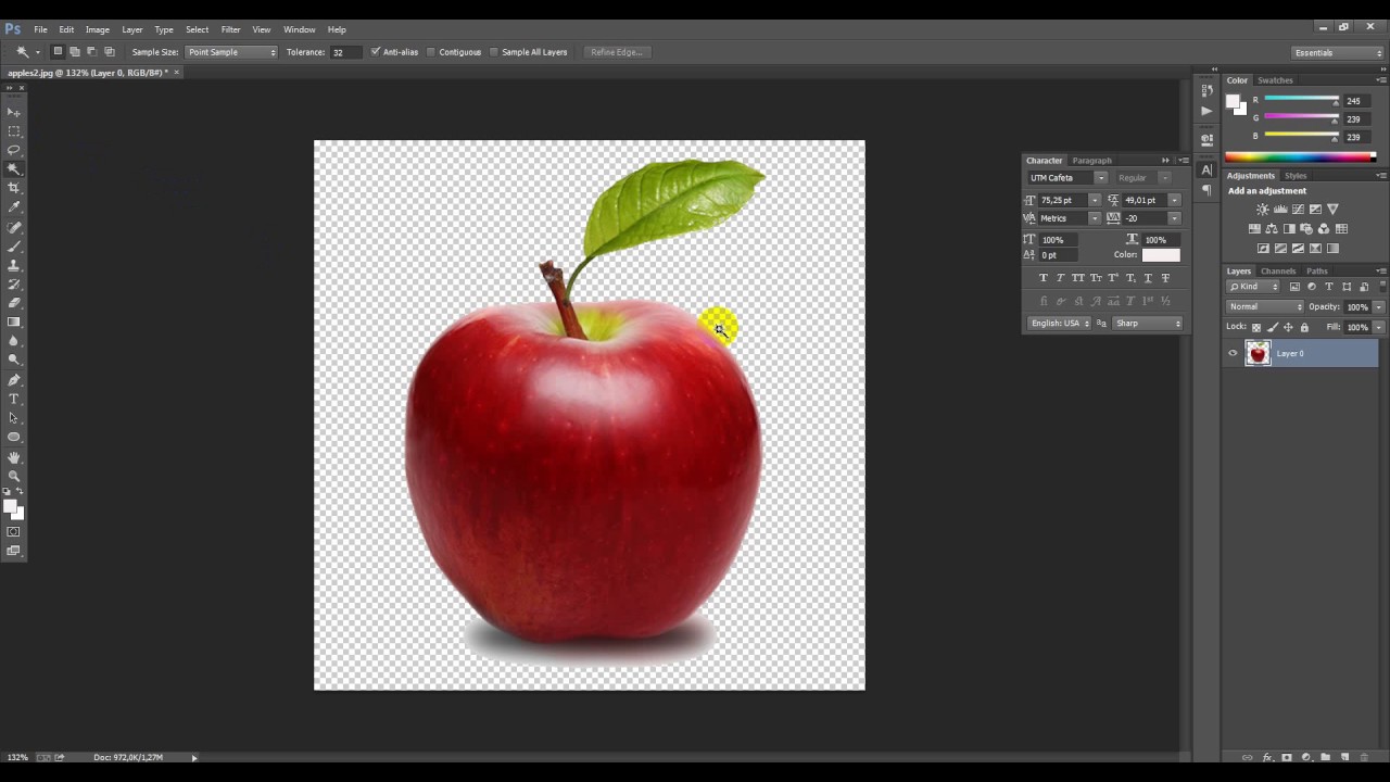 Ảnh không nền là gì Cách tạo ảnh không nền trong Photoshop  Edugatevn