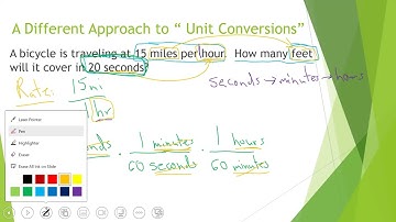 Dimensional Analysis Example: Distance a Bike Travels