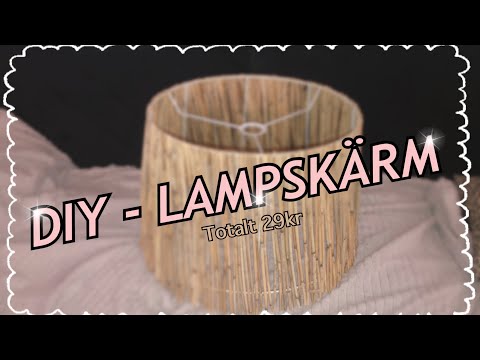 Video: DIY Tråd Lampskärm