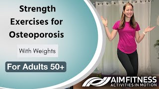 Strength Exercises for Osteoporosis & Anniversary Sale Details!