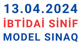 İBTİDAİ SİNİF I CANLI DƏRS I 13.04.2024