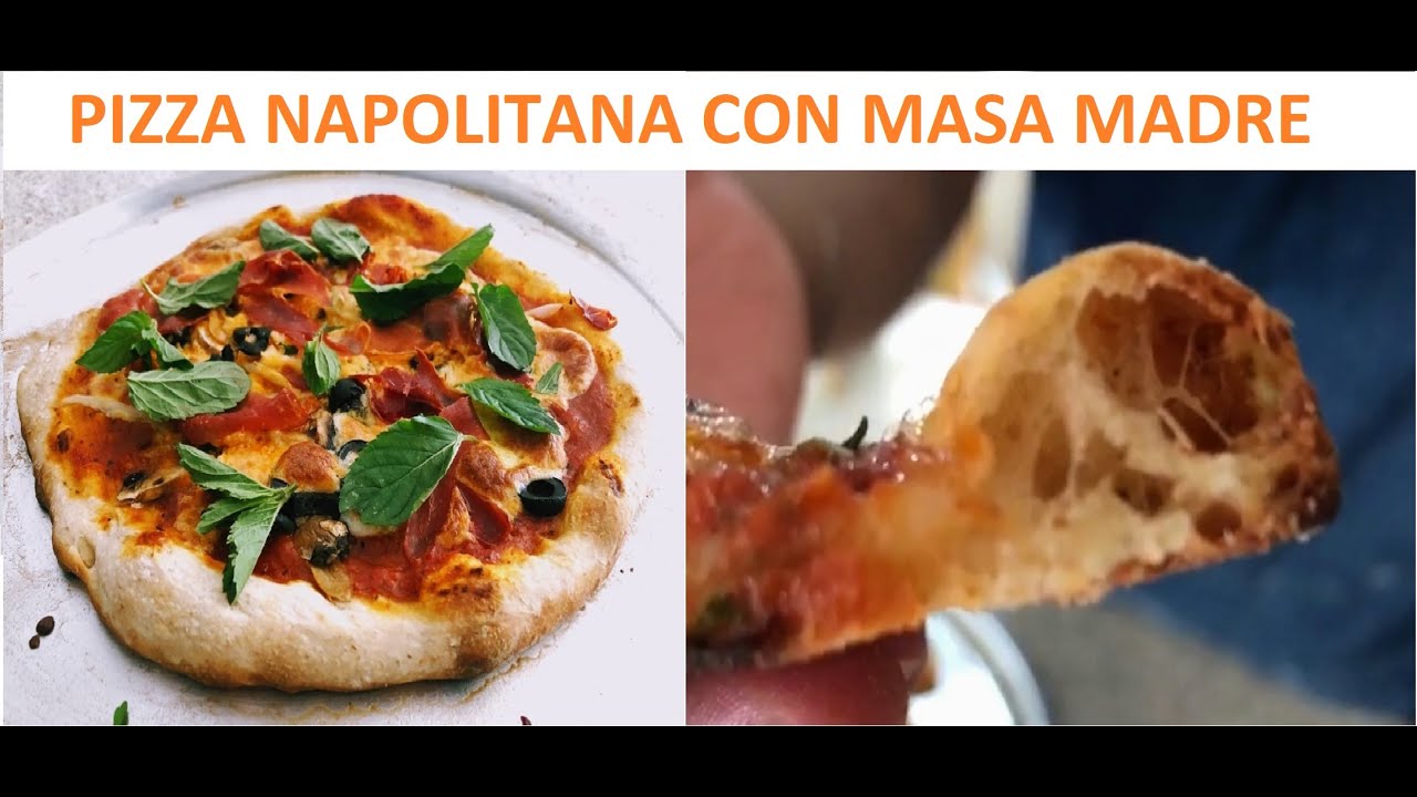 Receta Napolitana de Pizza con Masa Madre- Guía Recetas