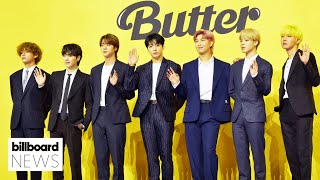 BTS’ ‘Butter’ Is Back At No.1 On The Billboard Hot 100 For the 10th Week | Billboard News - billboard record 2021