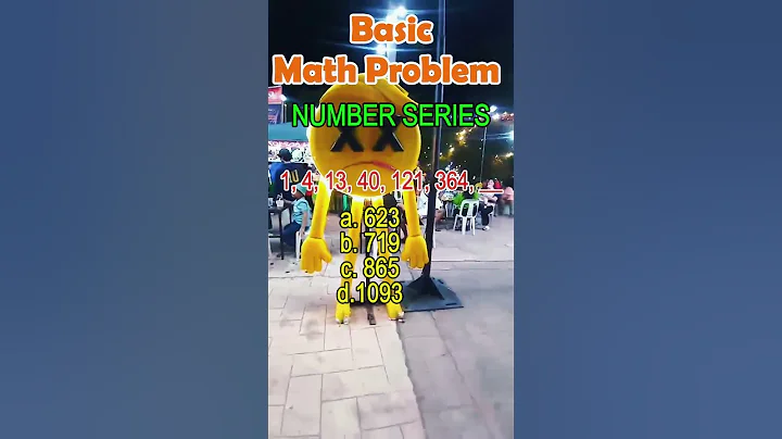 1, 4, 13, 40, 121, 364, _____a. 623b. 719c. 865d. 997e. 1093#quiz #Mathtutor #generalknowledgequiz