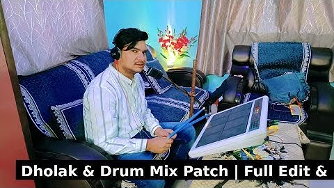 "Dholak & Drum Mix Patch on Octapad | Full Patch Editing Tutorial"