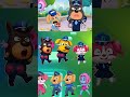 SHERIFF LABRADOR EXE vs DOBIE EXE vs SHERIFF PAPILLON EXE x Coffin Dance | #4762 Tiles Hop #shorts