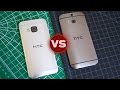 HTC One M9 vs HTC One M8: Sharper, Thicker, Squarer, Golder | Pocketnow