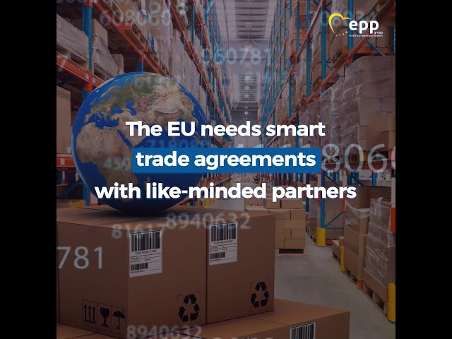The EU needs smart trading agreements with like-minded partners. class=