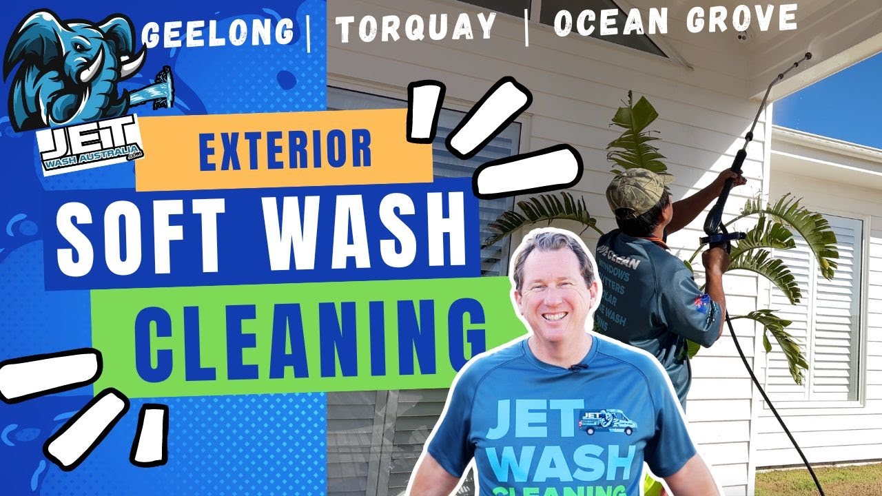 Exterior House Cleaning Torquay, Geelong and Ocean Grove Soft Wash