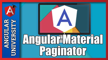 💥 Angular Material Data Table Paginator - How To Use It?