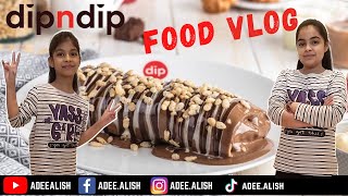 Dip N Dip | Mighty Crepe & Waffle | Food Review | Adee & Alish