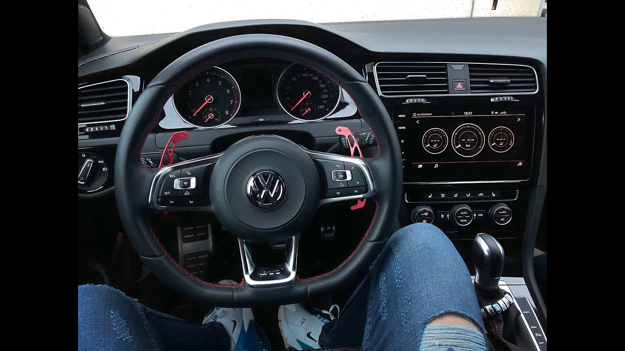 Golf 7: Die GTI/GTD/R Schaltwippen Verlängerung nachrüsten