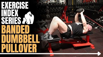 Banded Dumbbell Pullovers Exercise Demonstration