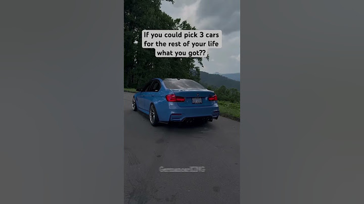 If you could pick 3 cars for the rest of your life.What you got ?  | #germancar #edit #shorts