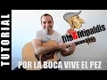 Como tocar Por la boca vive el pez - Fito TUTORIAL Guitarra Acordes y TABS