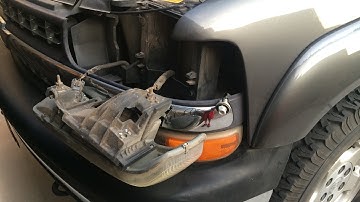 How to Change headlight, turn signal, and running lights Chevy Silverado, GMC SIERRA, suburban, Yuk