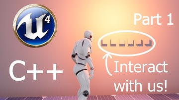 Interaction System | Third Person Game | UE4 C++ | Part 1