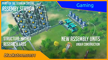 The Dyson Sphere Program Episode 11: Building the titanium crystal assembly station - Part 1