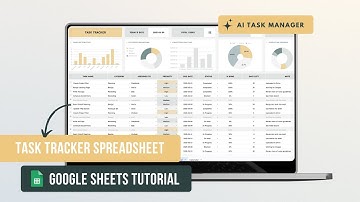 Google Sheets Task Tracker Tutorial | Manage Daily Tasks & To-Dos Easily