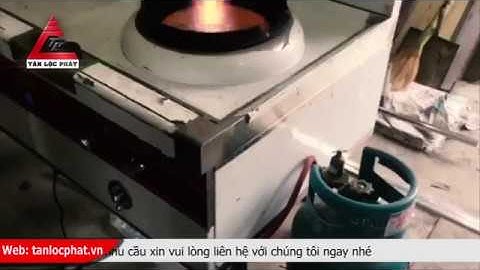 Bếp á 2 họng có quạt thổi 1 bầu nước giá xưởng chỉ có tại Tân Lộc Phát