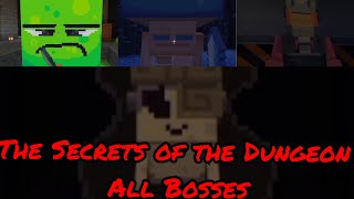 Minecraft The Secrets of The Dungeon All Bosses ( Bedrock Map )