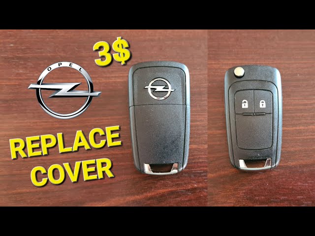 MOKKA - How To Replace Key Cover - Astra J Insignia Meriva OPEL/VAUXHALL 