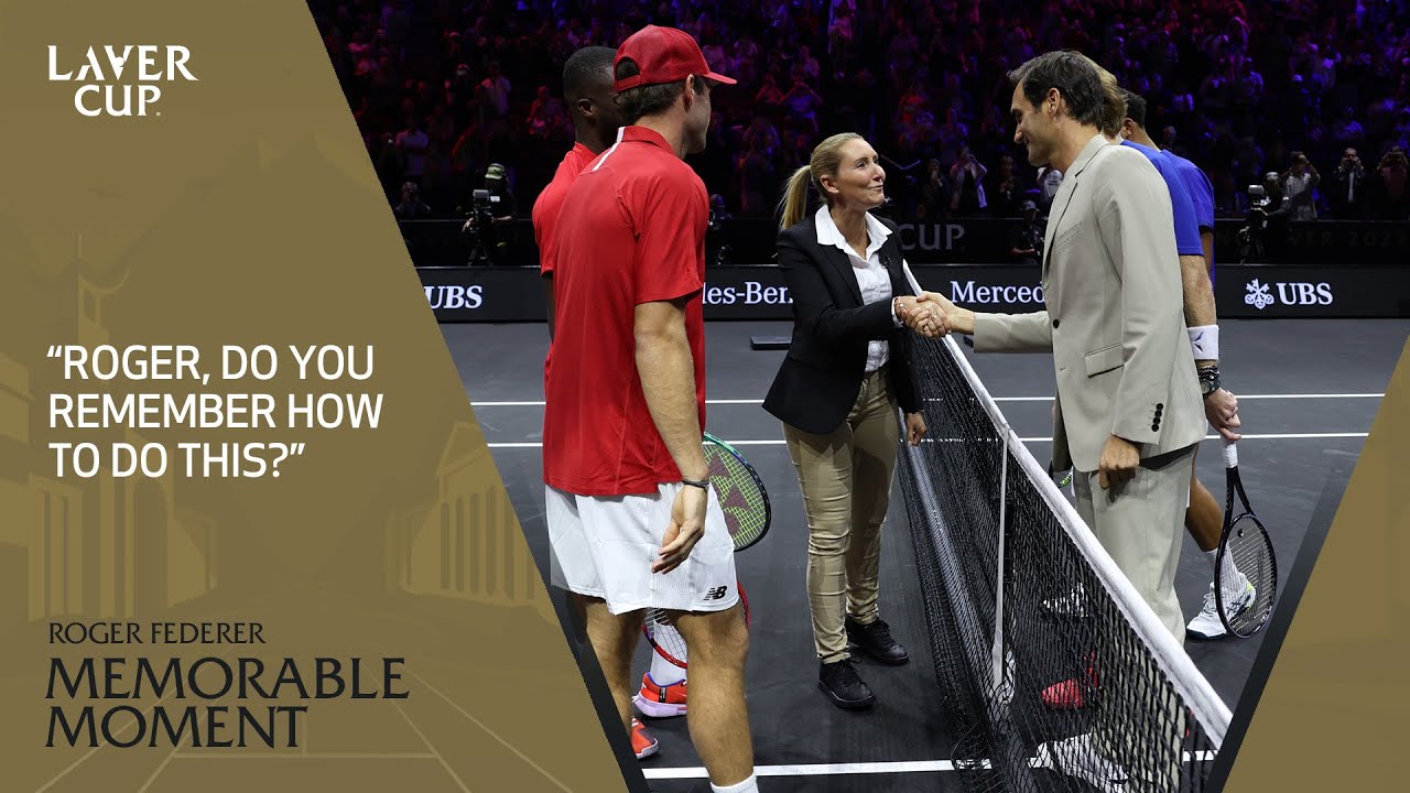 Roger Federers Coin Toss Laver Cup 2023