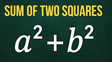 A SUM of TWO SQUARES!!! 