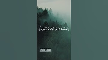 قل لمن ما في السماوات والارض قل لله | للقارئ هيثم الدخين #المصحف