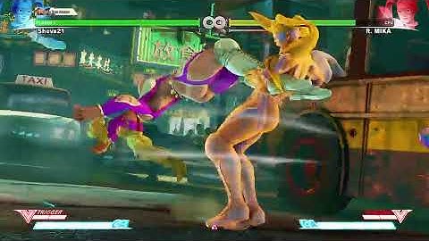 More R Mika resets(confirm throw)