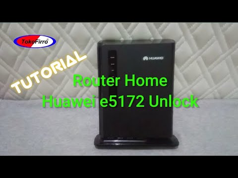 Tutorial Modem Router Home Huawei e5172 Unlocked