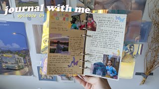 journal with me 04 🤍💜