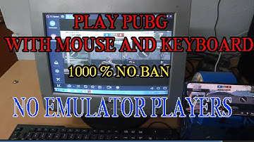 Play Pubg Mobile on Pc with Keyboard and Mouse | PUBG in Low Specification Pc/NO BAN/2020