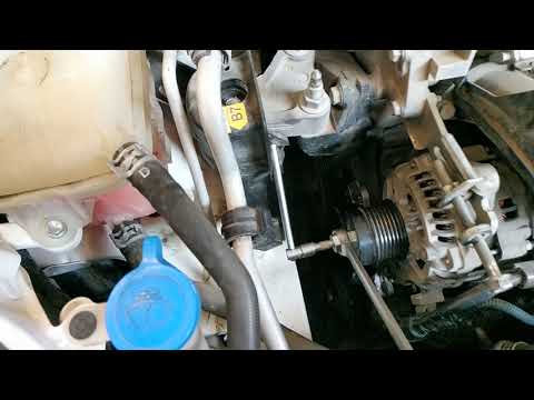 Замена обгонной муфты генератора 1ZR Toyota Corolla E160