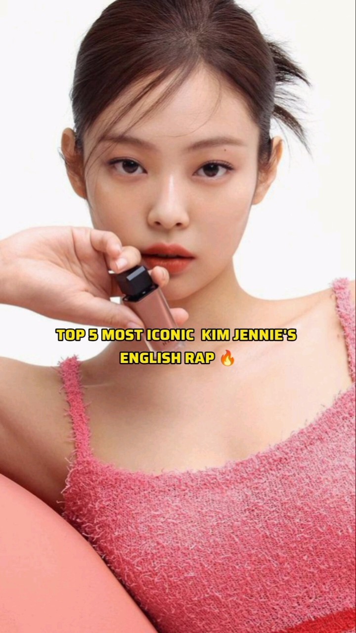 TOP 5 KIM JENNIE'S MOST ICONIC ENGLISH RAP ? #jennie #jisoo #lisa #rosé #blackpink #shorts