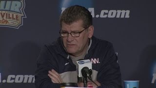 Geno Auriemma takes a jab at Muffett McGraw