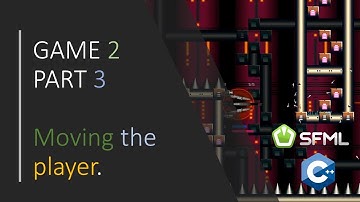 [ C++ & SFML - Simple 2D Games ] - GAME 2 / PART 3 - Moving the player!