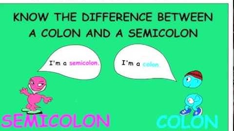Teach SEMICOLONS - PUNCTUATION - Easy English Grammar